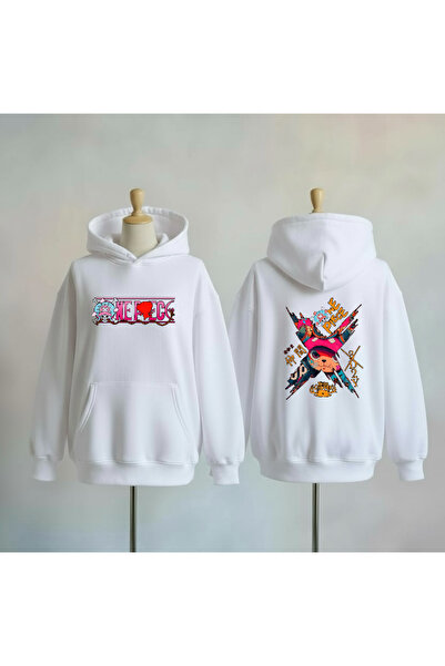 Vordevia سويت شيرت ون بيس تشوبر مطبوع قطن 3 خيوط O قصة فضفاضة