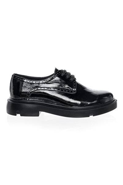 Catinca Shoes Pantofi din piele pentru femei – Negru lăcuit – G 10 NL