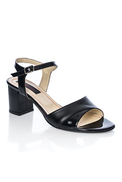 Catinca Shoes Sandale damă din piele naturală – Black Box + Lacquer – S 2 NBL