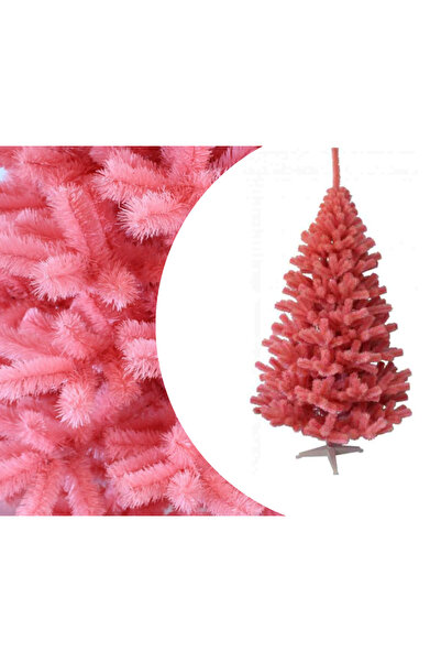 Selgot Brad de Crăciun artificial cu suport, roz, 200 cm