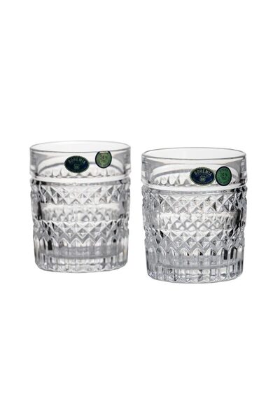 Bohemia Royal Crystal Set de 6 pahare whisky din cristal Bohemia 320 ml (Cole...