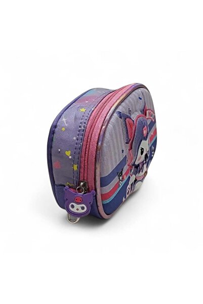 SANRIO Purple Kuromi Pencil Case – Cartoon Design