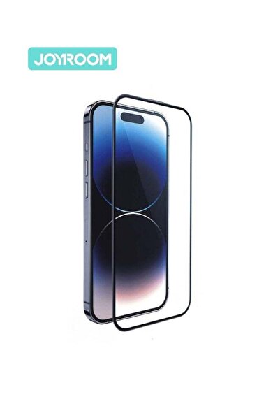 Joyroom iPhone 16/15 6.1" Screen Protector - 2.5D Full Screen, Black Edge, Ea...