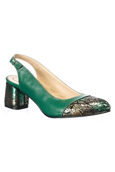 Catinca Shoes Women's genuine leather sandals – Vivid Green – A 55 VST