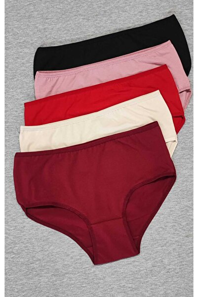 don & seza Plus Size High Waist Briefs 5-Pack