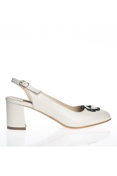 Catinca Shoes Sandale din piele pentru femei – Bej perlat – V 6 BS