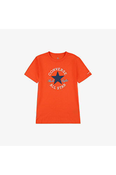 Converse Chuck Taylor All Star Çocuk Turuncu T-Shirt