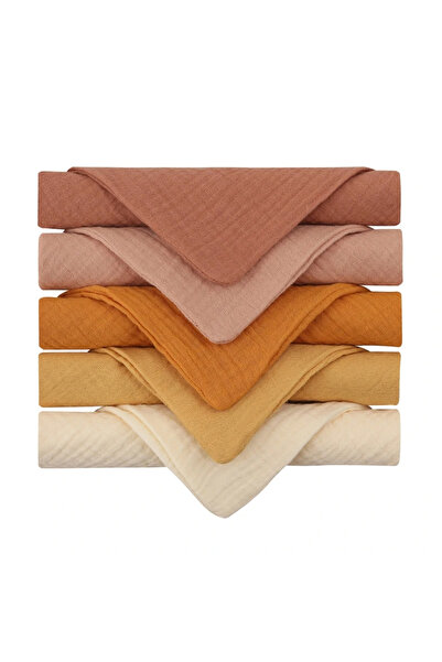 REDQUIT Set de 5 prosoape de muselină REDQUIT® 100% bumbac – Ultra-moi, reuti...