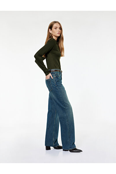 Koton Long Leg Straight Fit Jeans