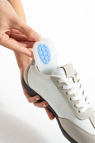 Myortica Silikon Topuk Destekleyici Topuk Dikeni İçin Darbe Emici Yumuşak Top...