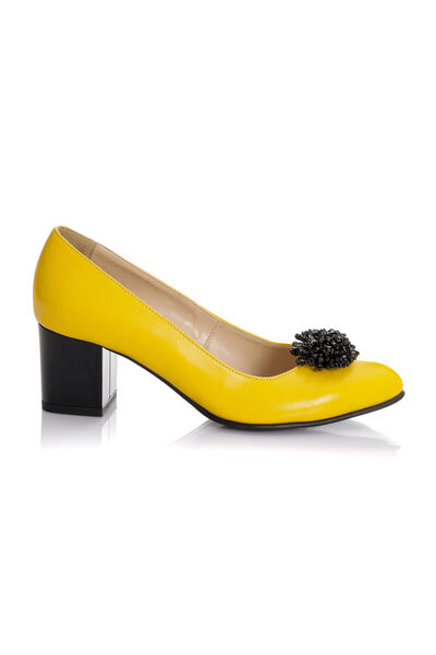Catinca Shoes Pantofi din piele pentru femei - YELLOW BOX - A 59 G