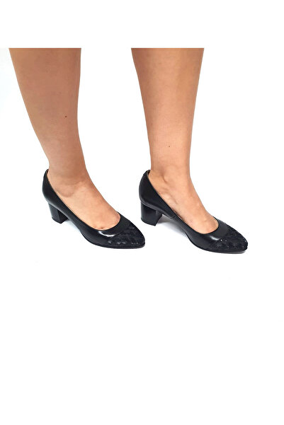 Catinca Shoes Pantofi de damă din piele naturală – Black Box cu imprimeu 3D n...