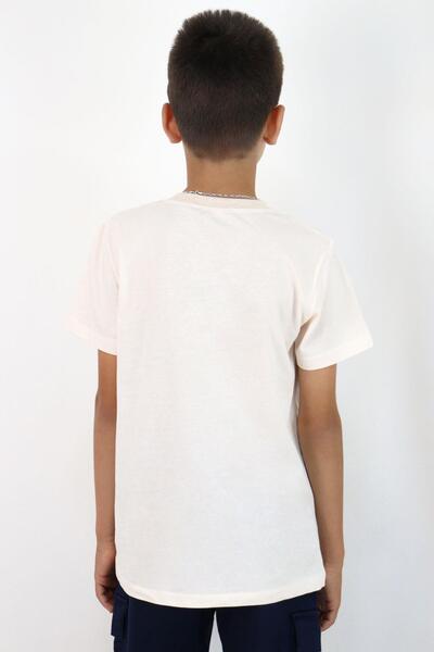 Breeze Μπλουζάκι για αγόρια Basic 4-14 ετών, πούδρα