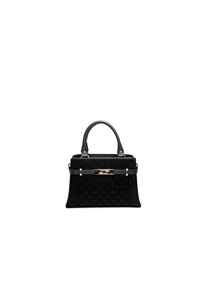 Silver Polo حقيبة كتف للنساء / البنات 1149-45047 BAG M158 BLACK-NOVA BLACK