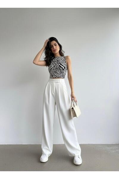 HA-KA GİYİM Women's Snap Fastener Imported Fabric Doubleface High-Quality Fabric O Oversized Mold Pulling Does Not Fade