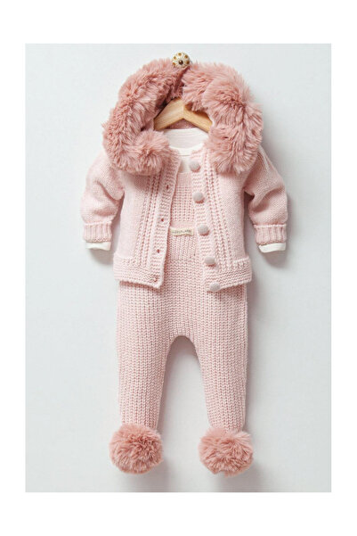 Nipperland Baby Girl Salopet Set