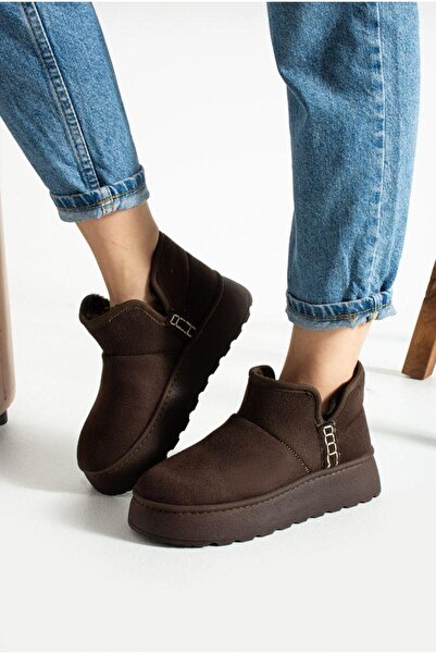 Cozi company Дамски зимни ботуши с неплъзгаща се подметка, плюшена подплата, топли и удобни