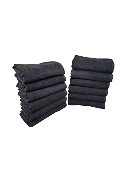 Tusebu Black Cotton Towel Multi Set – Highly Absorbent, Soft Texture