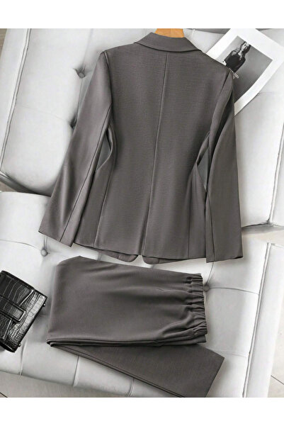 Sheya Shein Curve+ suit, gray
