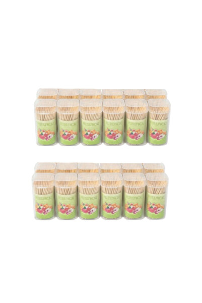 mawfoor عود اسنان خشب 1+1 (24 حبه)