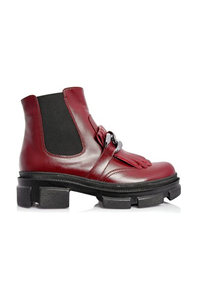 Catinca Shoes Women's leather boots – BURGUNDY BOX – GX 22 L BB