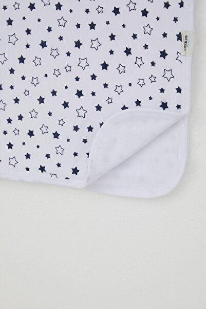 Breeze Newborn Baby Blanket Star Pattern Standard, White