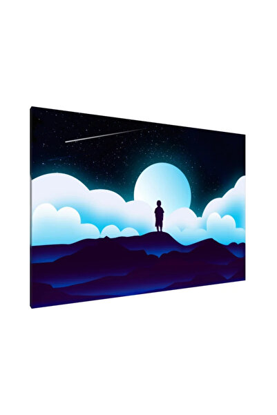 PozaTablou Pictură pe pânză: Orizontul Visătorului - 70x50 cm