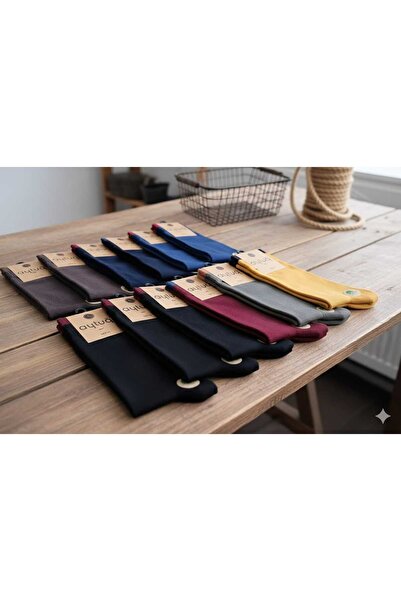 Aytuğ PAMUK SOKET ERKEK ÇORABI; ASORTİ 12'Lİ KUTU; KIŞLIK; 41-45