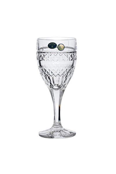 BOHEMİA CRYSTAL Set of 6 Crystal Bohemia Diana wine glasses 330 ml, transparent