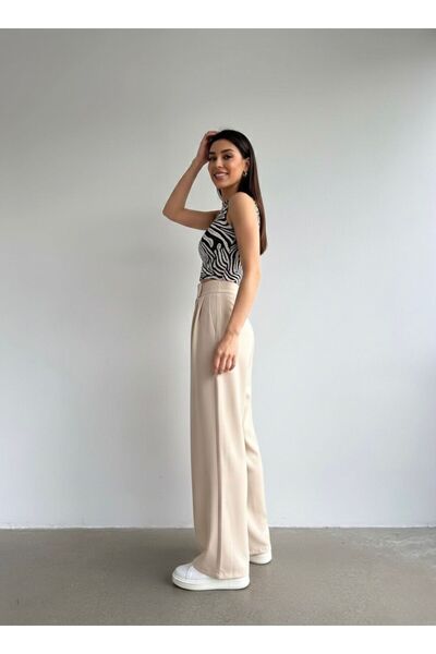 HA-KA GİYİM Women's Snap Fastener Imported Fabric Doubleface High-Quality Fabric O Oversized Mold Pulling Does Not Fade