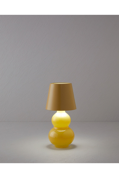 English Home Sweet lampshade 23 cm yellow