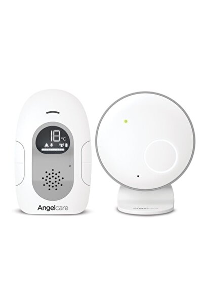 Angelcare Monitor audio digital pentru bebeluși AC110, fără fir, bidirecțional, termometru, alb