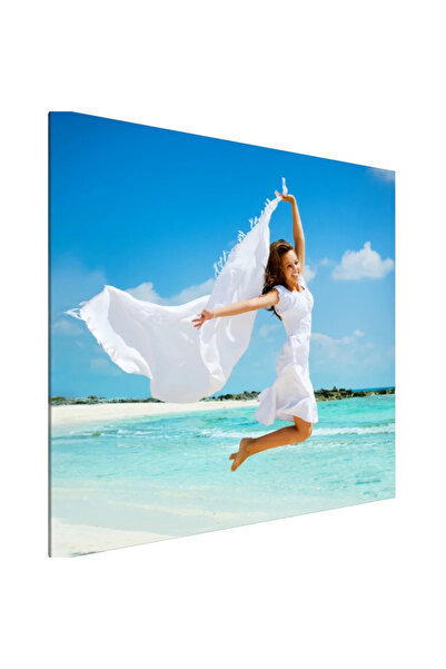 PozaTablou Pictură pe pânză: Salt vesel (80x80 cm)