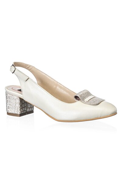 Catinca Shoes Women's leather sandals – Beige with stones – A 85 BP