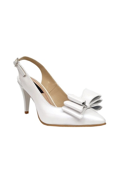 Catinca Shoes Sandale dama din piele naturala – Alb – D 17 A