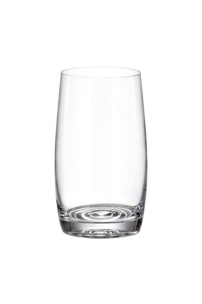 BOHEMİA CRYSTAL Set de 6 pahare de apă Crystal Bohemia Pavo Aqua 380 ml, transparente