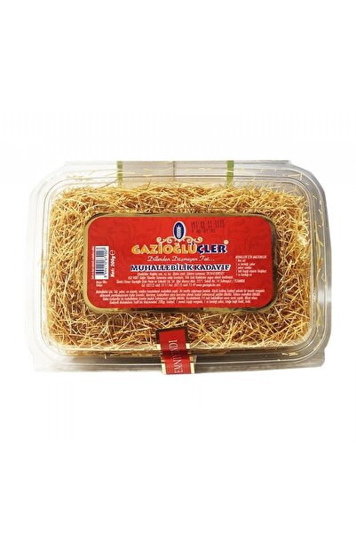 GAZİOĞLU ÜÇLER Gazioğlu Kadayıf Muhallebilik 200 gr