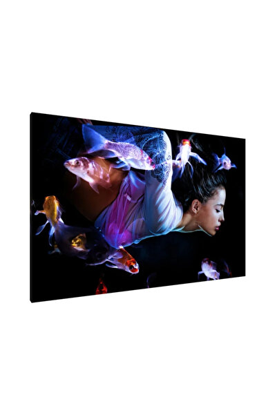 PozaTablou Pictură pe pânză: Scufundare în peisajul viselor (70x50 cm)