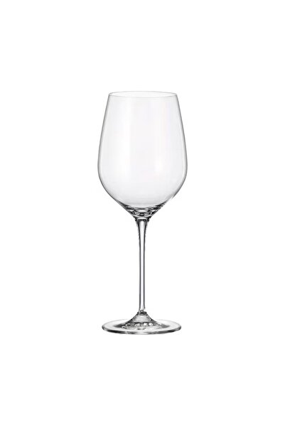 BOHEMİA CRYSTAL Set of 6 wine glasses Crystal Bohemia Uria 740 ml transparent