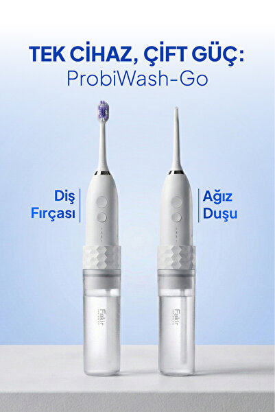 Fakir ProbiWash Go 2in1 Elektrikli Diş Fırçası-Ağız Duşu/İkisi Bir Teknoloji