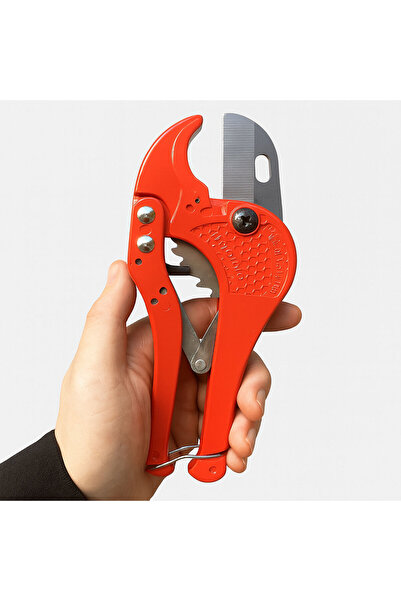 Badem10 Professional Pvc Pipe Cutting Shears Ergonomic Plastic Pipe Cutting Tool with Strong Steel Blades