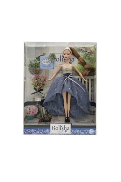 OEM Κούκλα Ρολίσα, Με αξεσουάρ: Γάτα και Λουλούδια