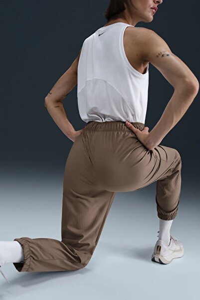 Nike Dri Fit Fast Дамски панталони за загряване с средна талия 7/8 Дамски тъкан отразяващ спортен екип за бягане