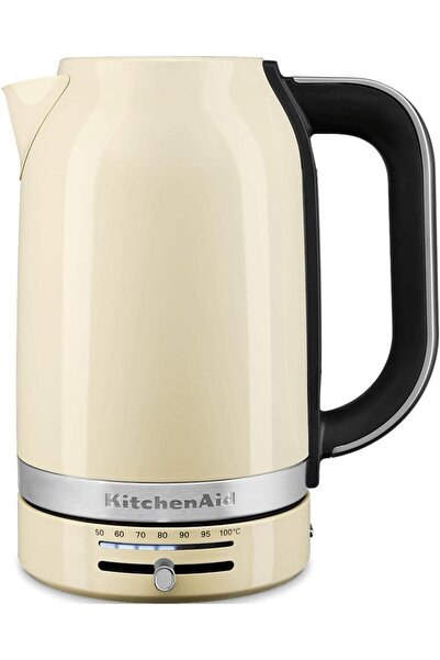 Kitchenaid 1.7 L Temperature Adjustable Kettle Kek1701 Almond Cream-Eac