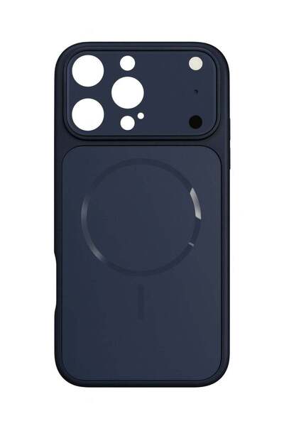 Generic Navy Back Protective Cover to Convert iPhone 16 Pro Max to iPhone 17 Pro Max