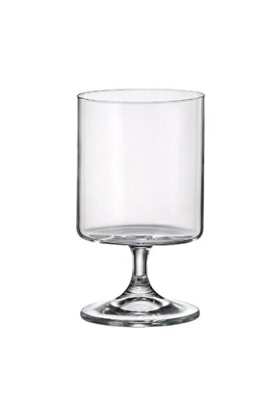 BOHEMİA CRYSTAL Set of 6 Crystal Bohemia Junco Cognac Glasses 395 ml Transparent