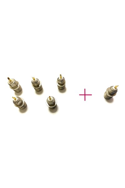 China 5+1 Free TNC Female Jack Panel Mount Connectors