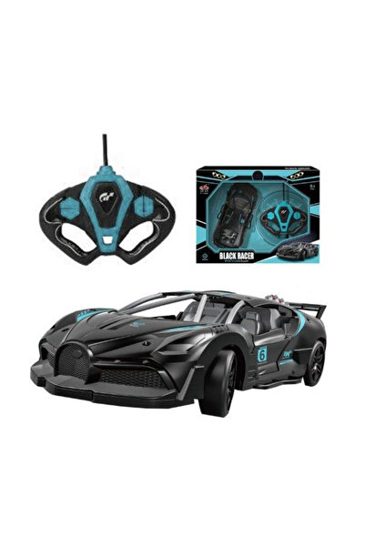 Toy Mașină telecomandă Speed ​​Phantom cu spray de fum și lumini - Vehicul de mare viteză cu încărcare USB