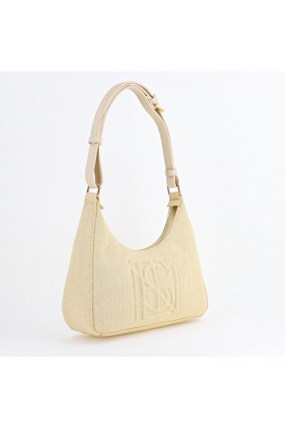 Bestini Geantă damă material sintetic denim bej (BS91026BV2402261)