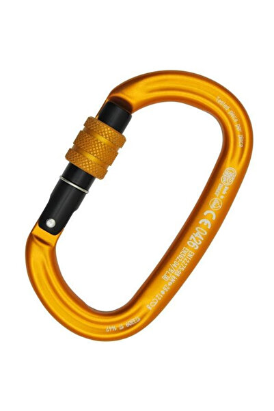 Kong Ovalone Alu Screw Sleeve Alüminyum 26KN Vidalı Kilitli Oval Karabina (EN...